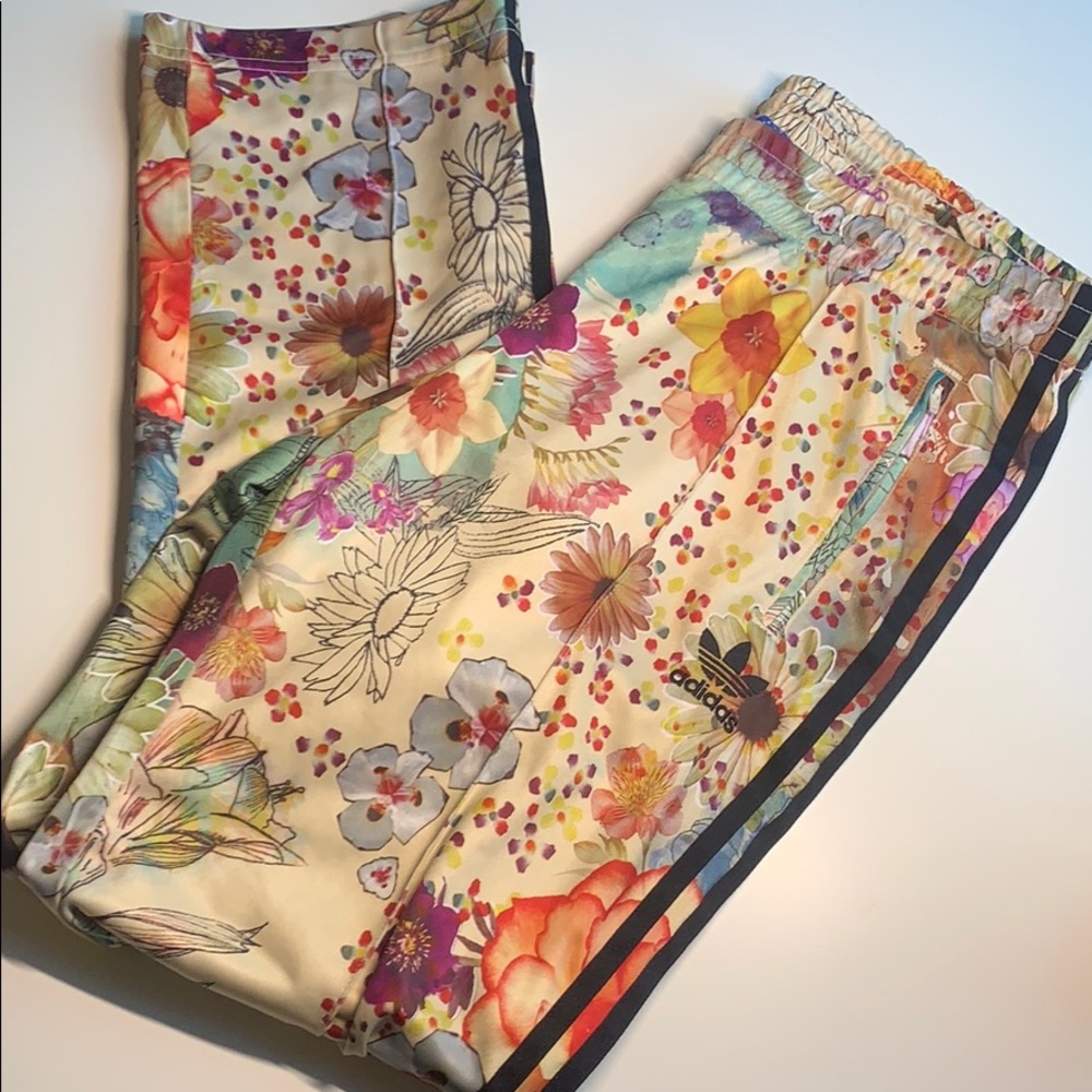 Adidas Floral Track Pants